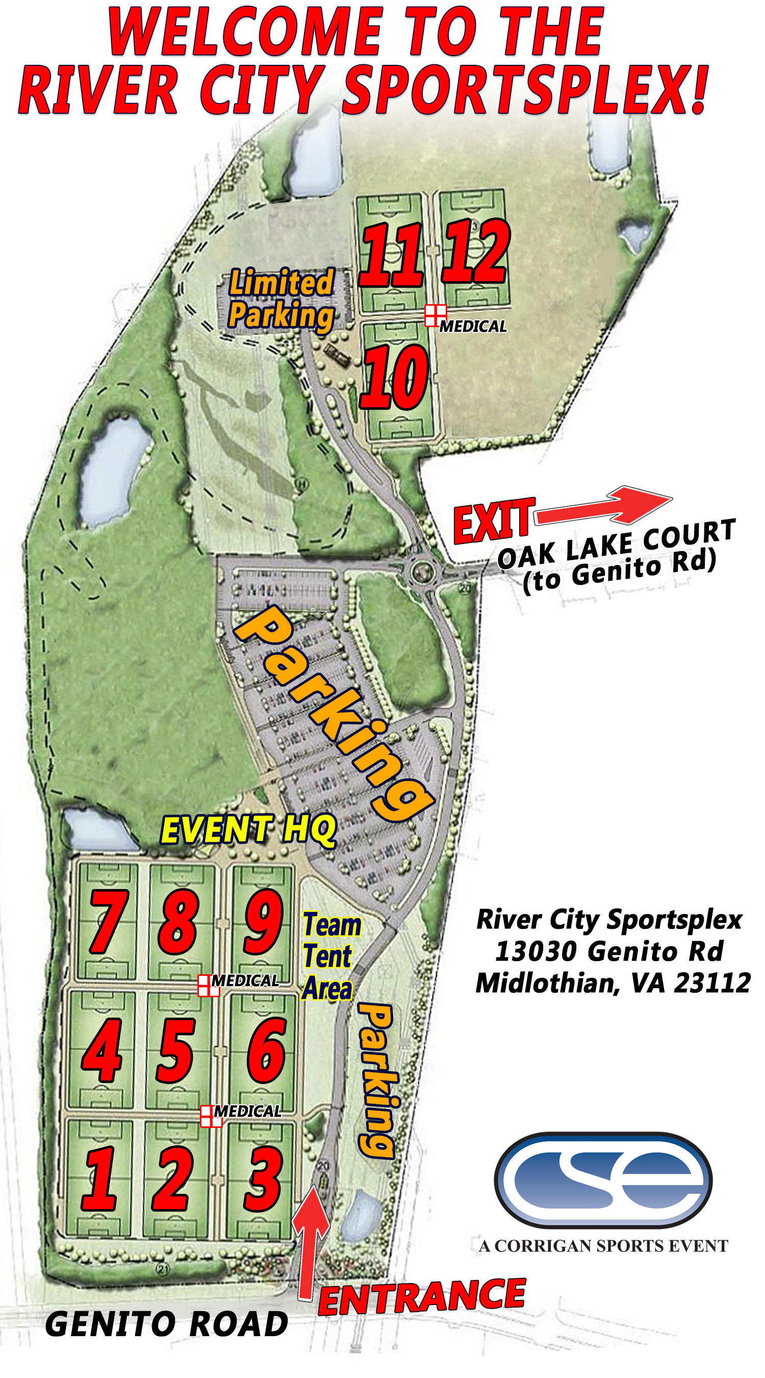 Directions & Field Maps